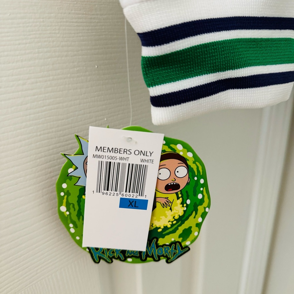 Rick and Morty Adult Swim x Members Only Windbreaker XL - Picture 4 of 6